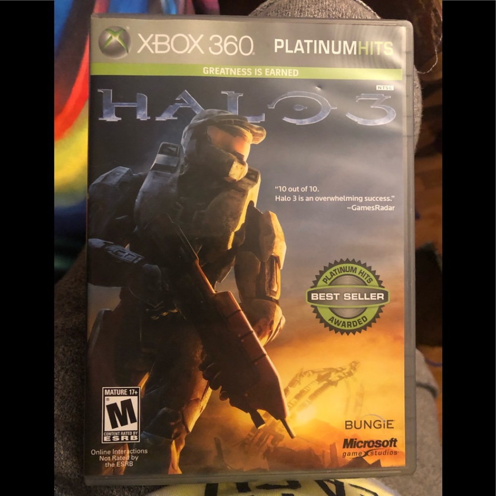 Xbox 360 game halo 3